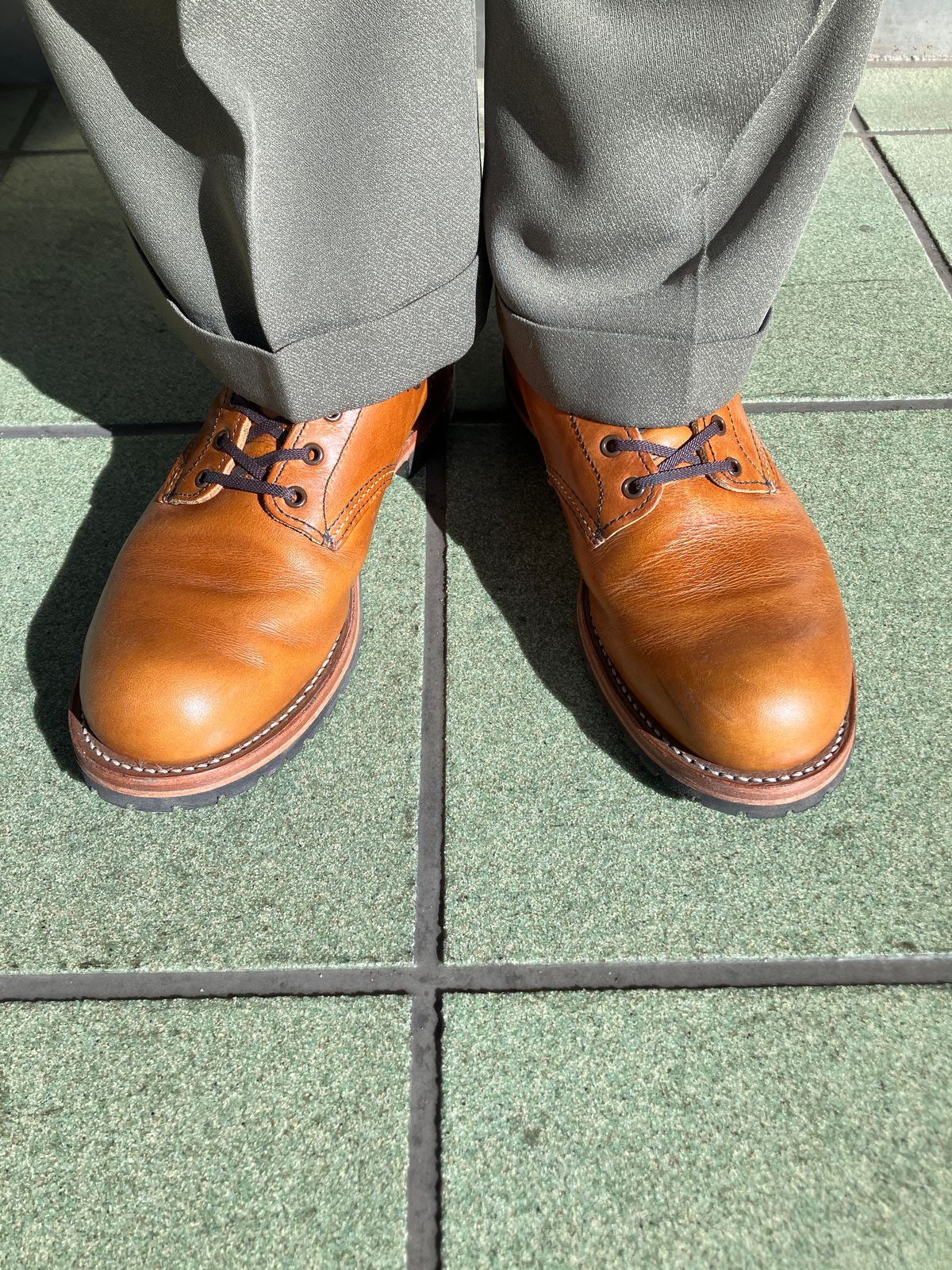 Photo by maru on February 26, 2025 of the Red Wing Beckman in S.B. Foot Chestnut Featherstone.