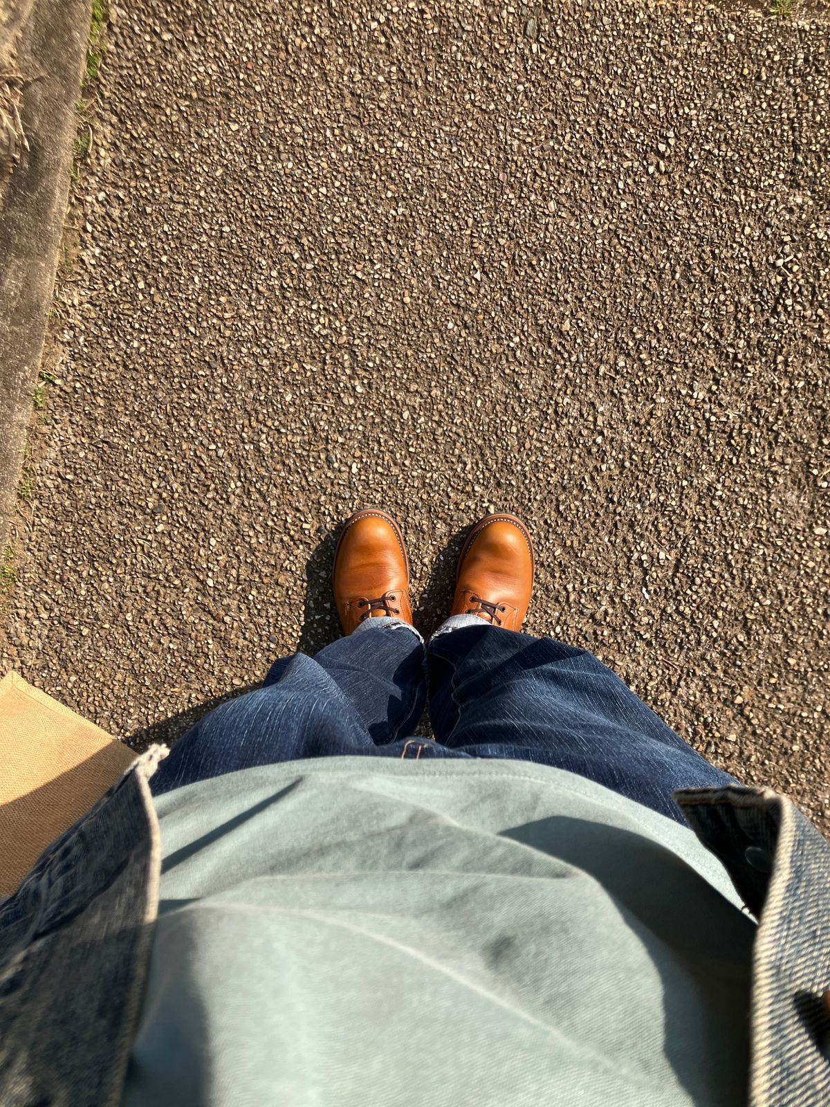 Photo by maru on March 23, 2025 of the Red Wing Beckman in S.B. Foot Chestnut Featherstone.