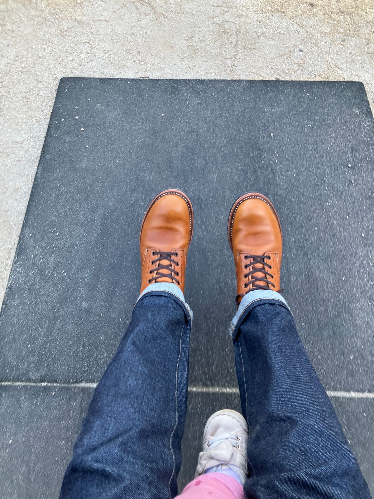 Photo by maru on February 24, 2025 of the Red Wing Beckman in S.B. Foot Chestnut Featherstone.