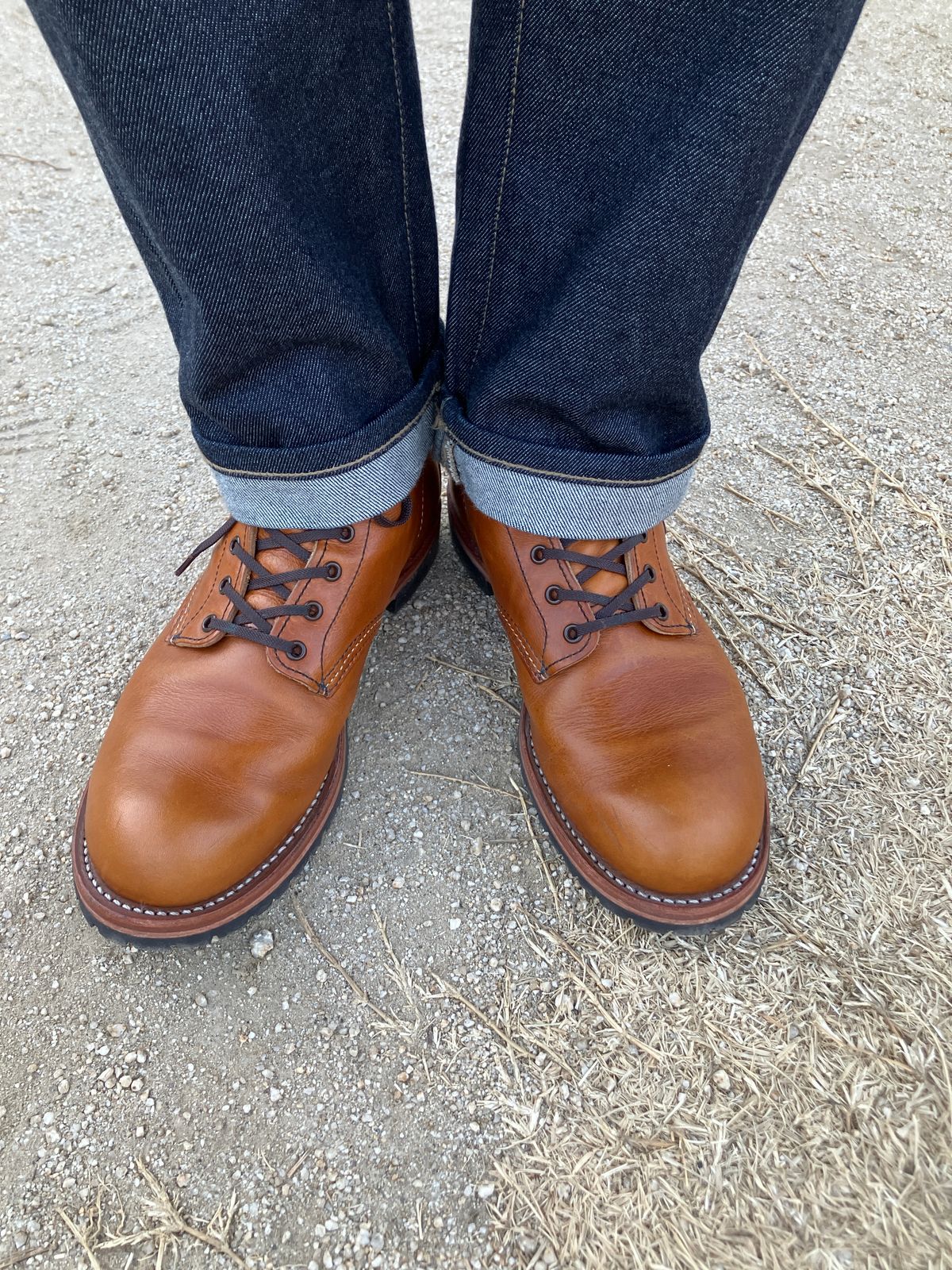 Photo by maru on February 24, 2025 of the Red Wing Beckman in S.B. Foot Chestnut Featherstone.