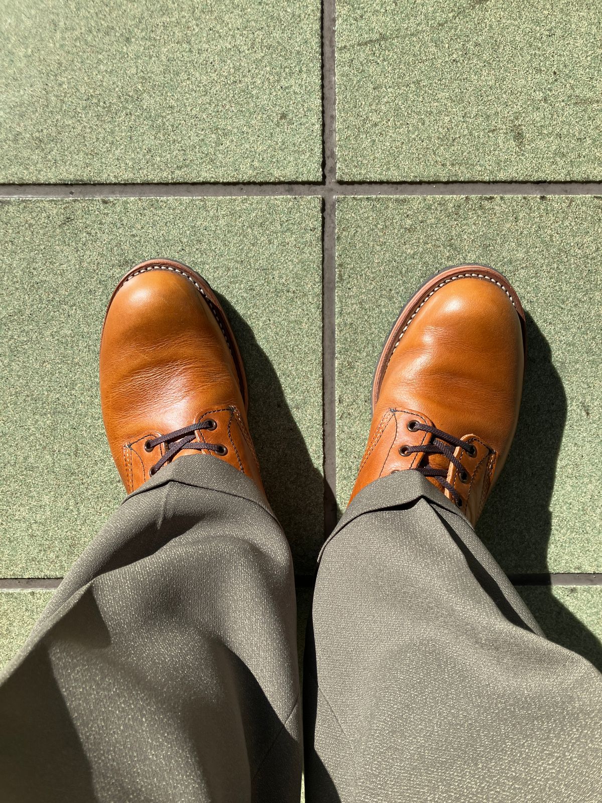 Photo by maru on February 26, 2025 of the Red Wing Beckman in S.B. Foot Chestnut Featherstone.
