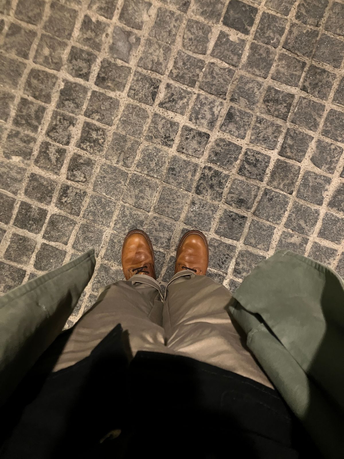 Photo by maru on April 10, 2025 of the Red Wing Beckman in S.B. Foot Chestnut Featherstone.