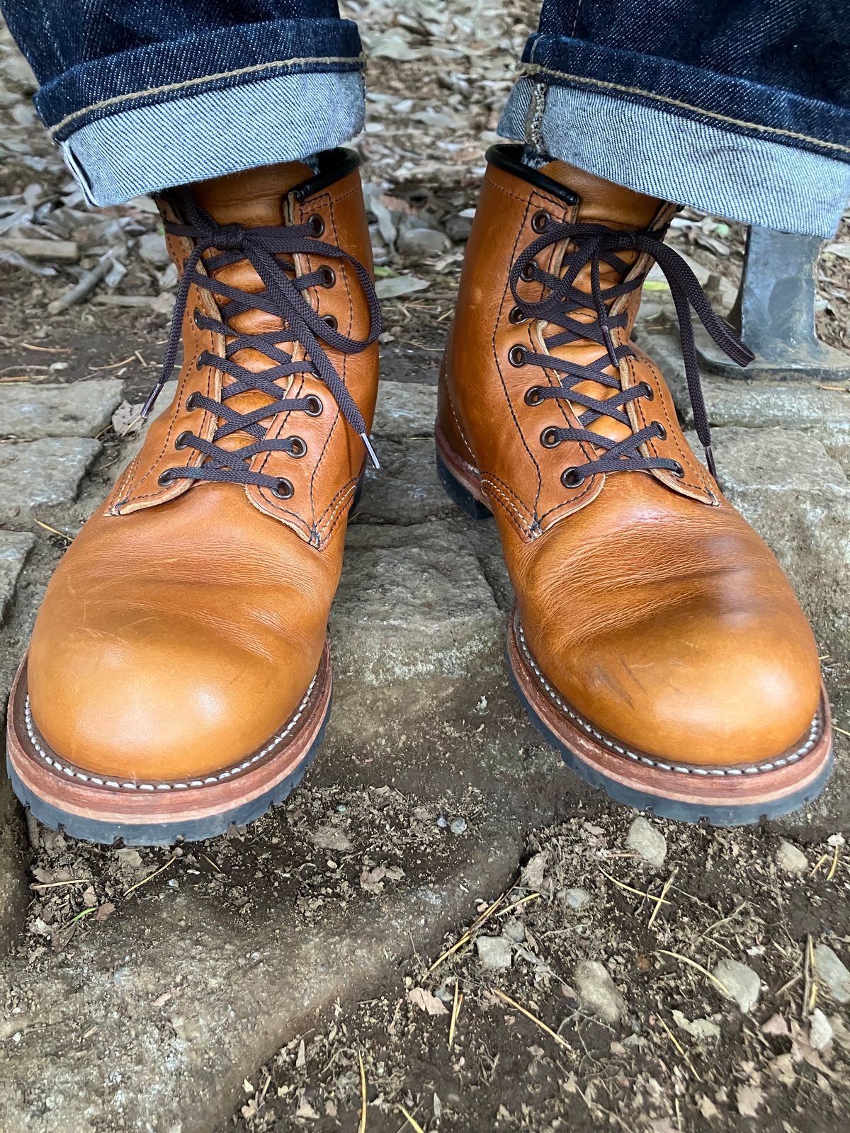 Photo by maru on May 11, 2025 of the Red Wing Beckman in S.B. Foot Chestnut Featherstone.