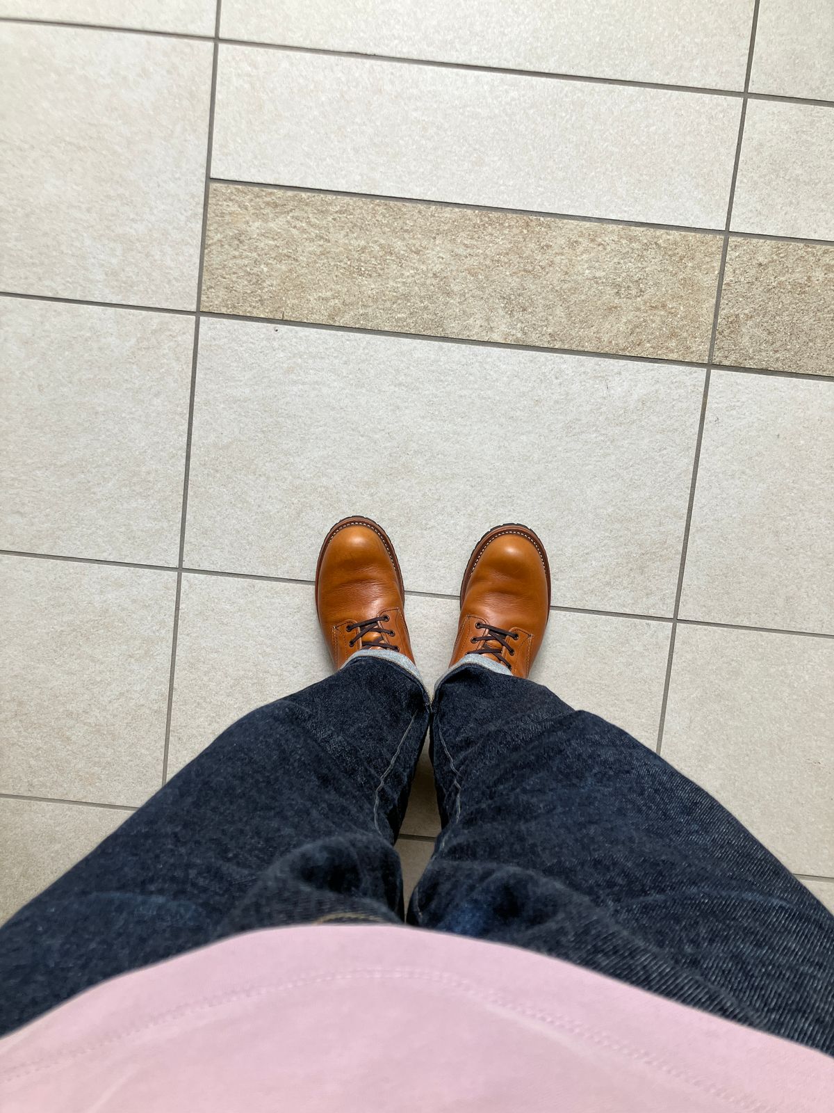 Photo by maru on June 13, 2025 of the Red Wing Beckman in S.B. Foot Chestnut Featherstone.