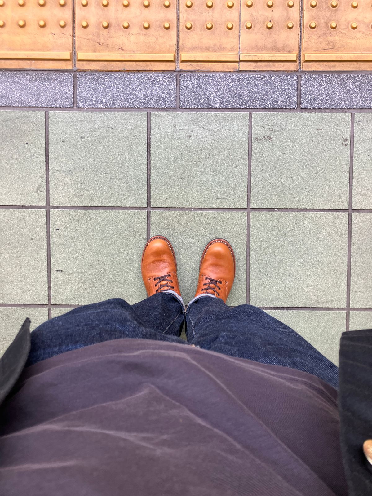 Photo by maru on May 19, 2025 of the Red Wing Beckman in S.B. Foot Chestnut Featherstone.