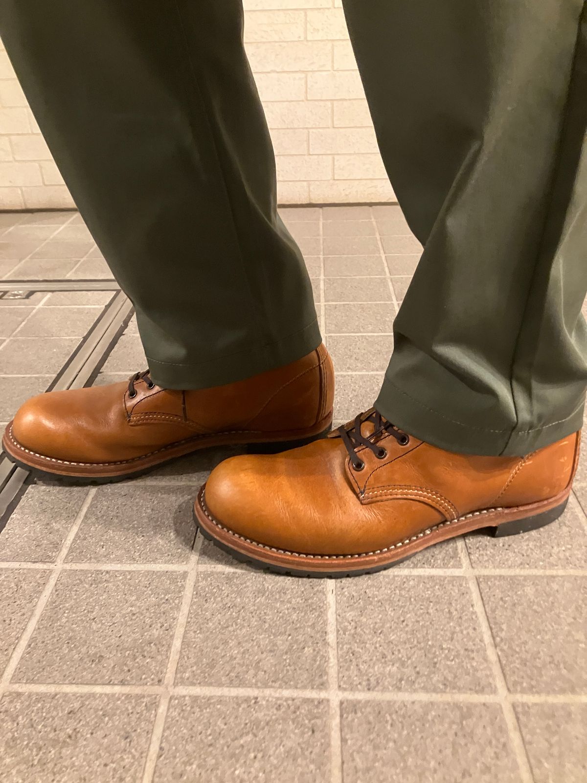 Photo by maru on June 19, 2025 of the Red Wing Beckman in S.B. Foot Chestnut Featherstone.