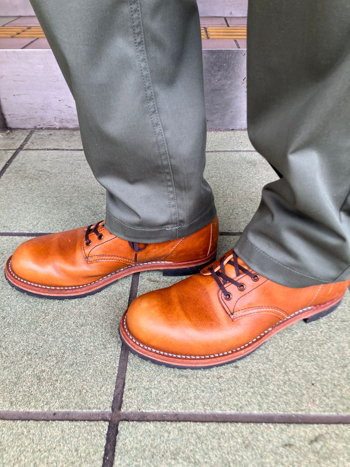 Photo by maru on July 17, 2025 of the Red Wing Beckman in S.B. Foot Chestnut Featherstone.