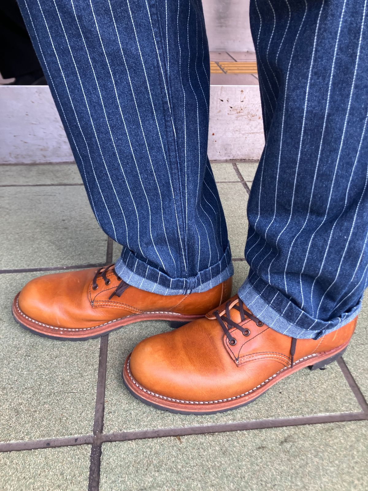 Photo by maru on July 23, 2025 of the Red Wing Beckman in S.B. Foot Chestnut Featherstone.