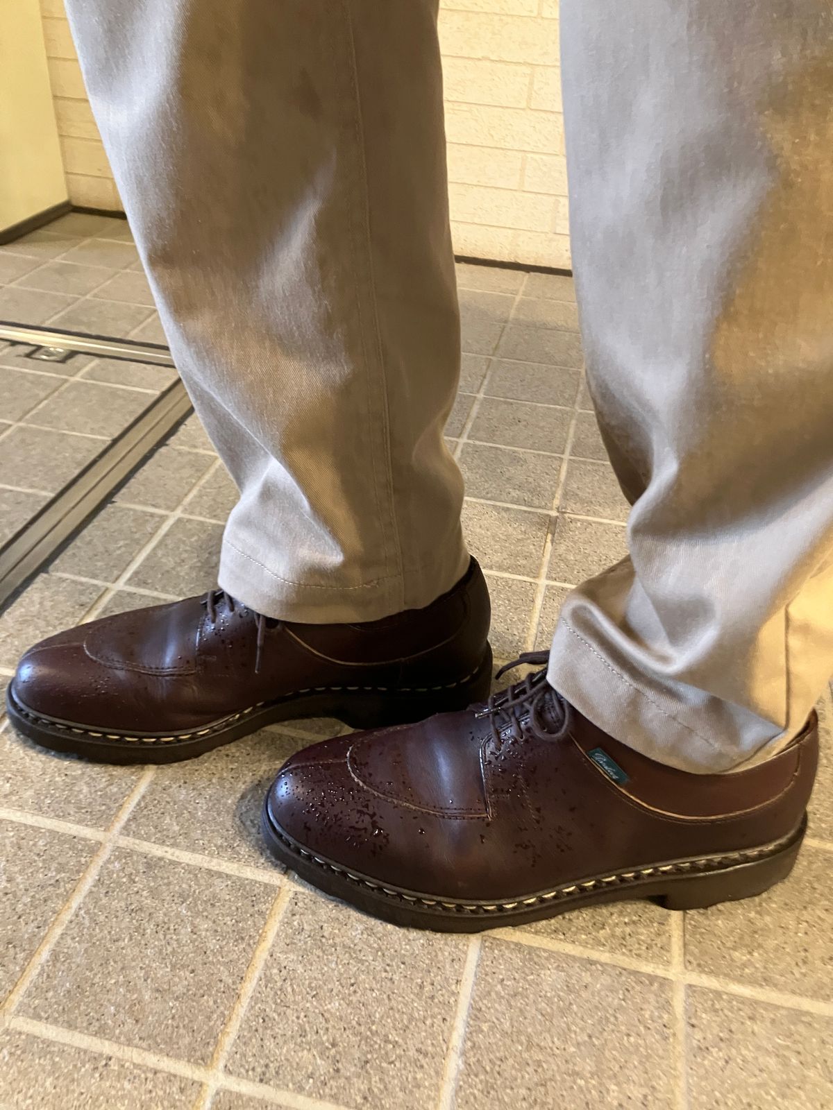 Photo by maru on July 15, 2025 of the Paraboot Avignon in Lisse Cafe.