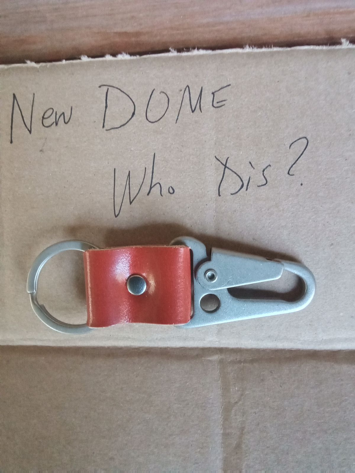 Photo by drew_gruff on October 1, 2025 of the Lost Dutchman Keychain in Random Shell Cordovan.