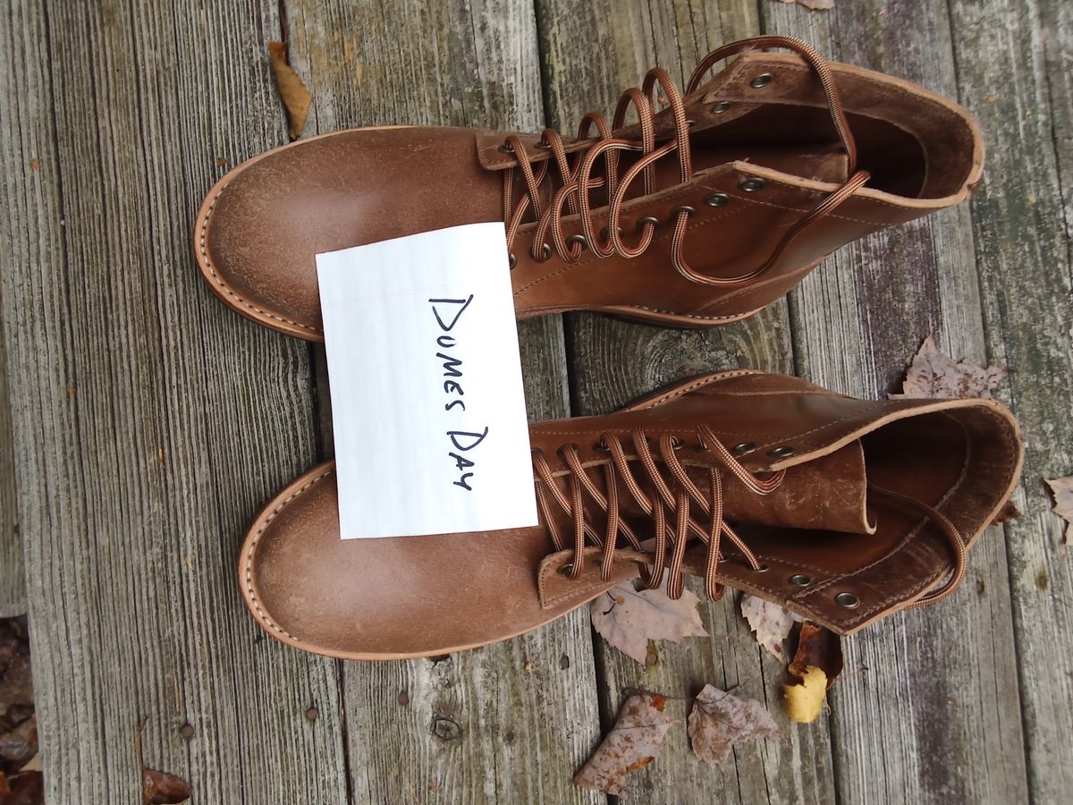 Photo by drew_gruff on October 1, 2024 of the Oak Street Bootmakers Trench Boot in Maryam Muschio Cavallo.