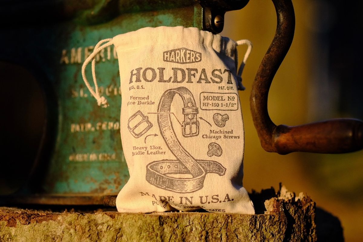 Photo by birdup on March 17, 2026 of the Harker Leatherworks Holdfast in RJF Walnut Bridle.