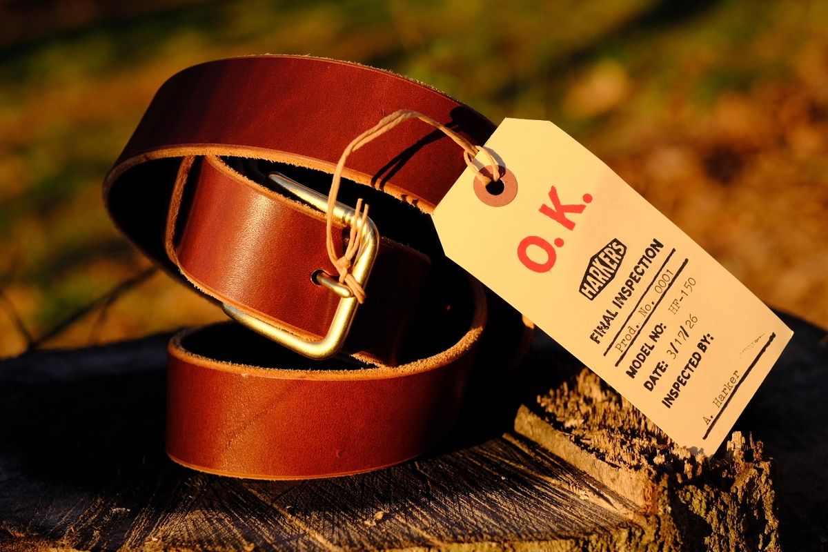 Photo by birdup on March 17, 2026 of the Harker Leatherworks Holdfast in RJF Walnut Bridle.