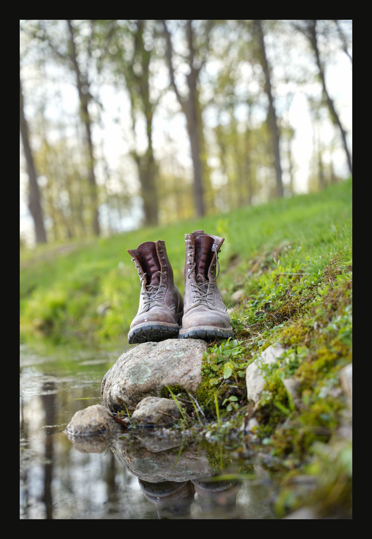 Photo by migsidk on March 1, 2021 of the Truman Upland Boot in Seidel British Tan Double Shot.