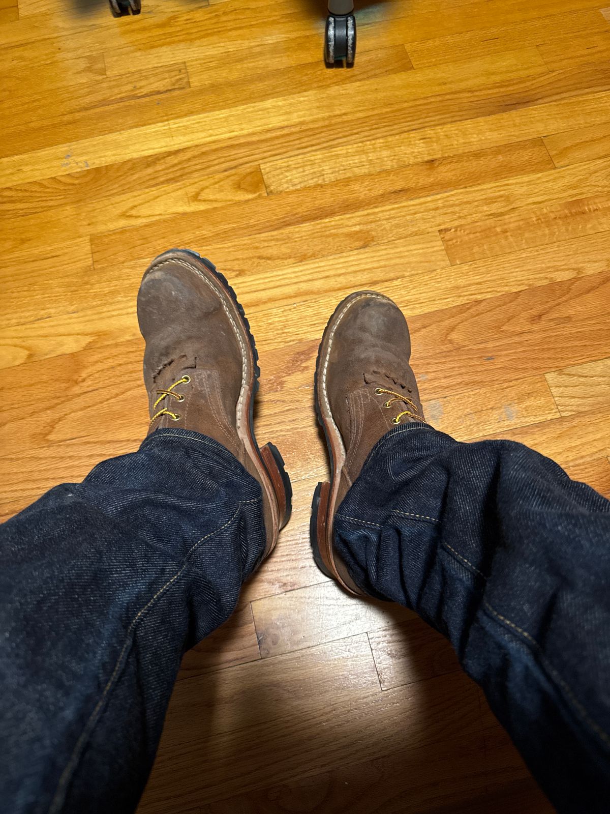 Photo by migsidk on September 13, 2024 of the Nicks BuilderPro in Seidel 1964 Walnut Roughout.