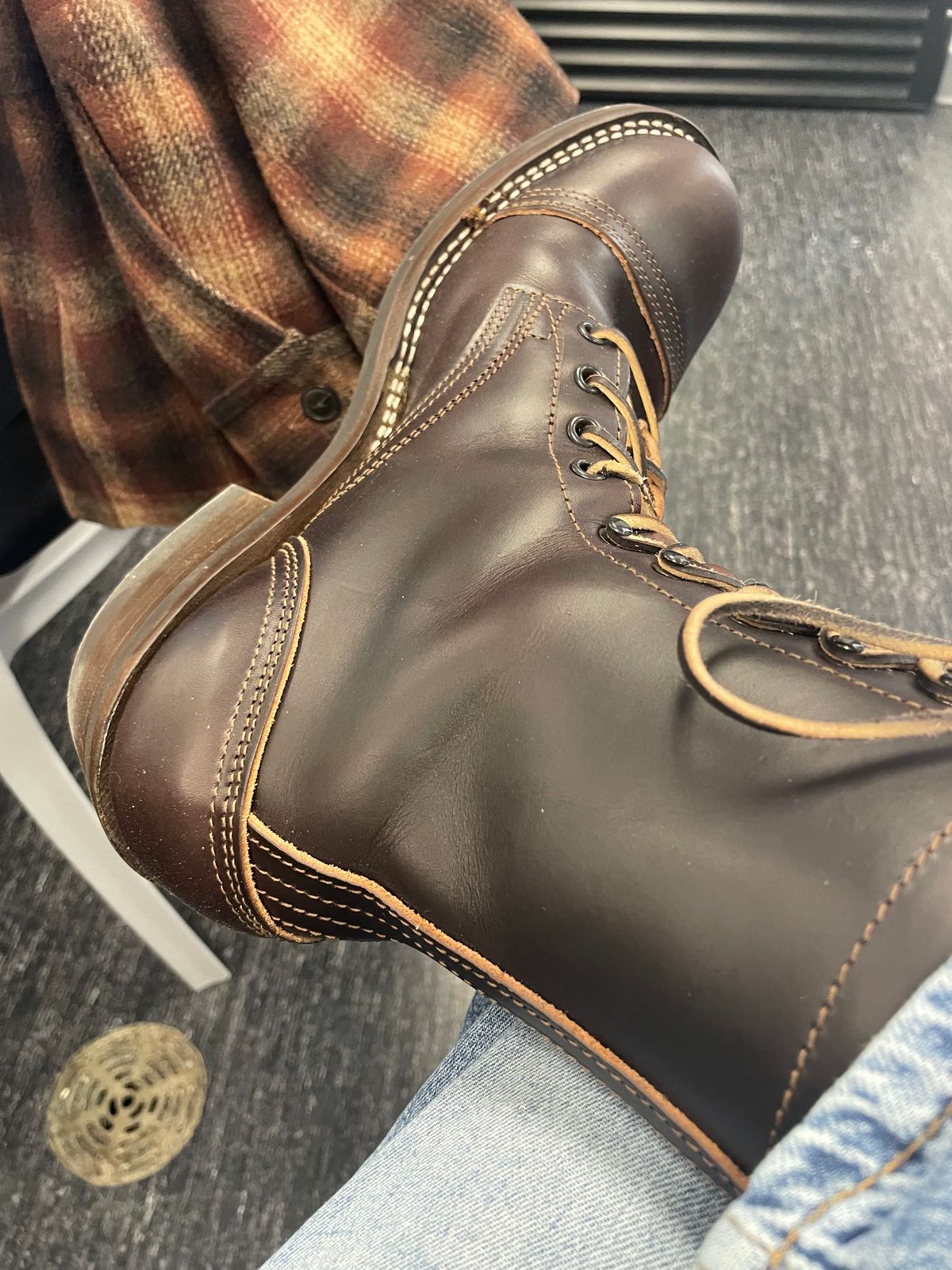 Photo by GTOby04 on January 29, 2026 of the Nicks MTO in Wickett & Craig Walnut Double Stuffed.