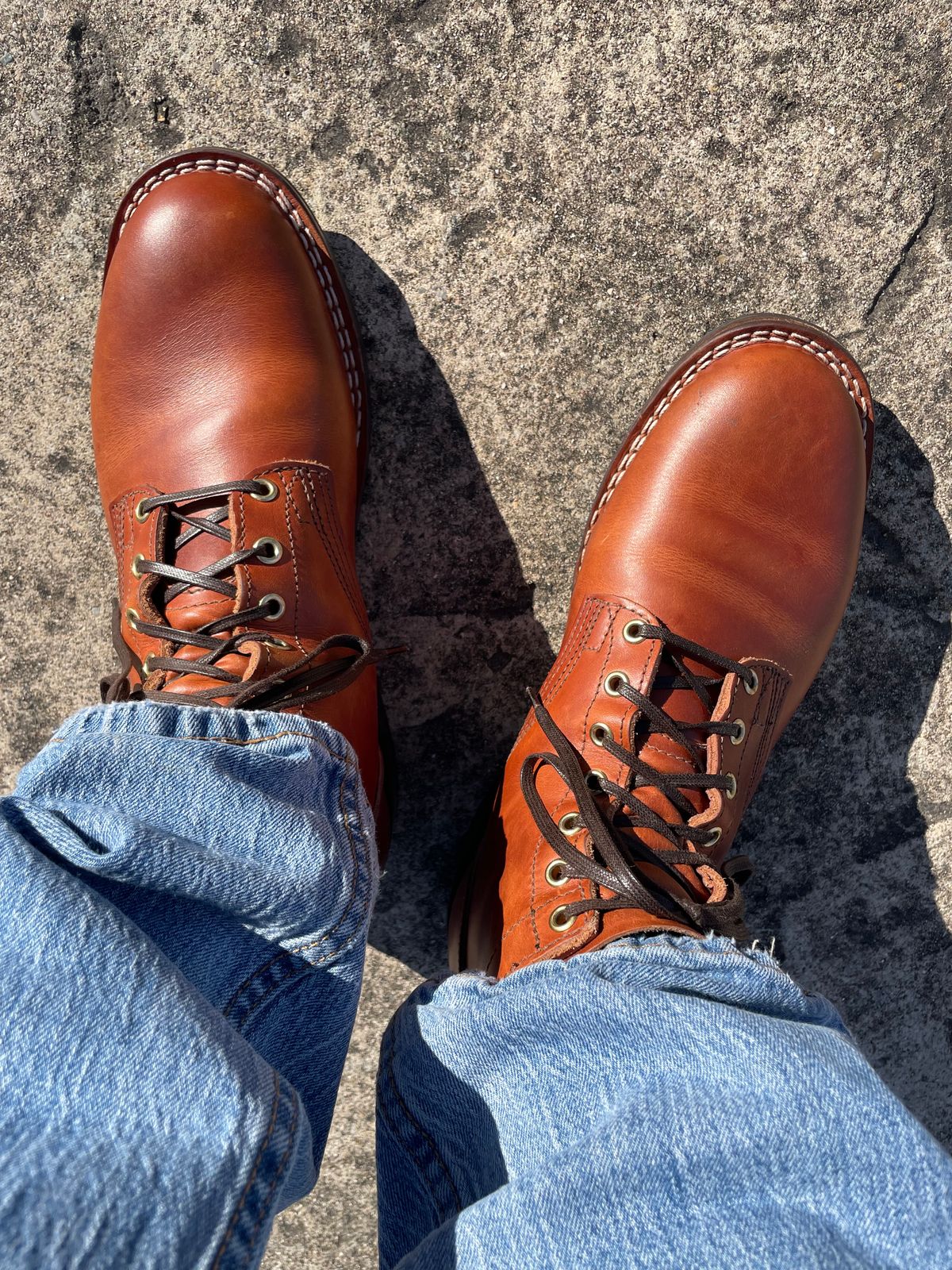 Photo by GTOby04 on December 21, 2025 of the Nicks LL64 in Wickett & Craig Natural Double Stuffed.