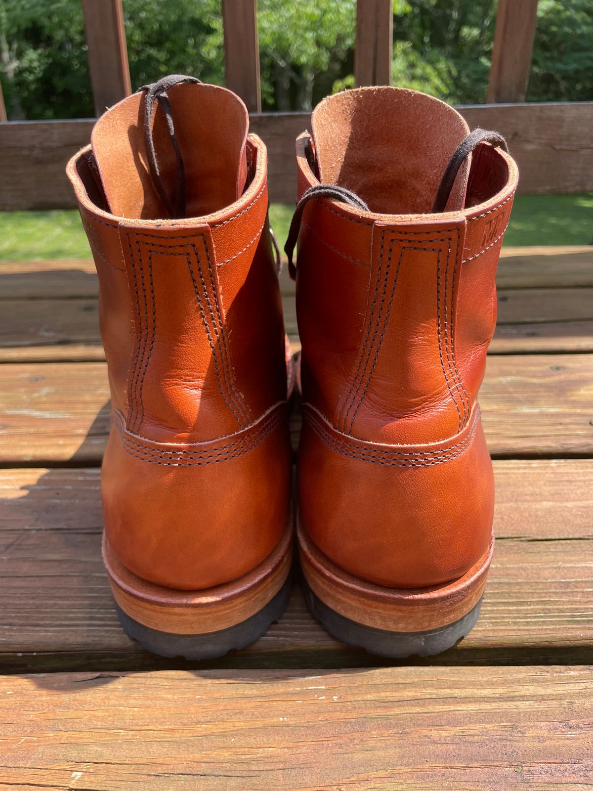 Photo by GTOby04 on June 24, 2025 of the White's MP-Sherman Plain Toe in Wickett & Craig Latigo.