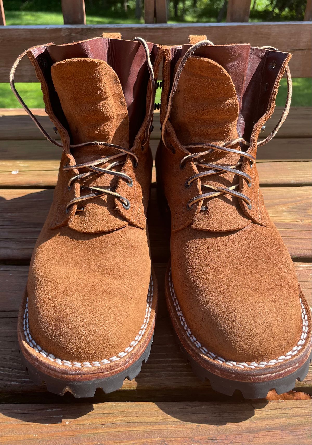 Photo by GTOby04 on June 23, 2025 of the Nicks Urban Drifter in Seidel 1964 Brown Roughout.