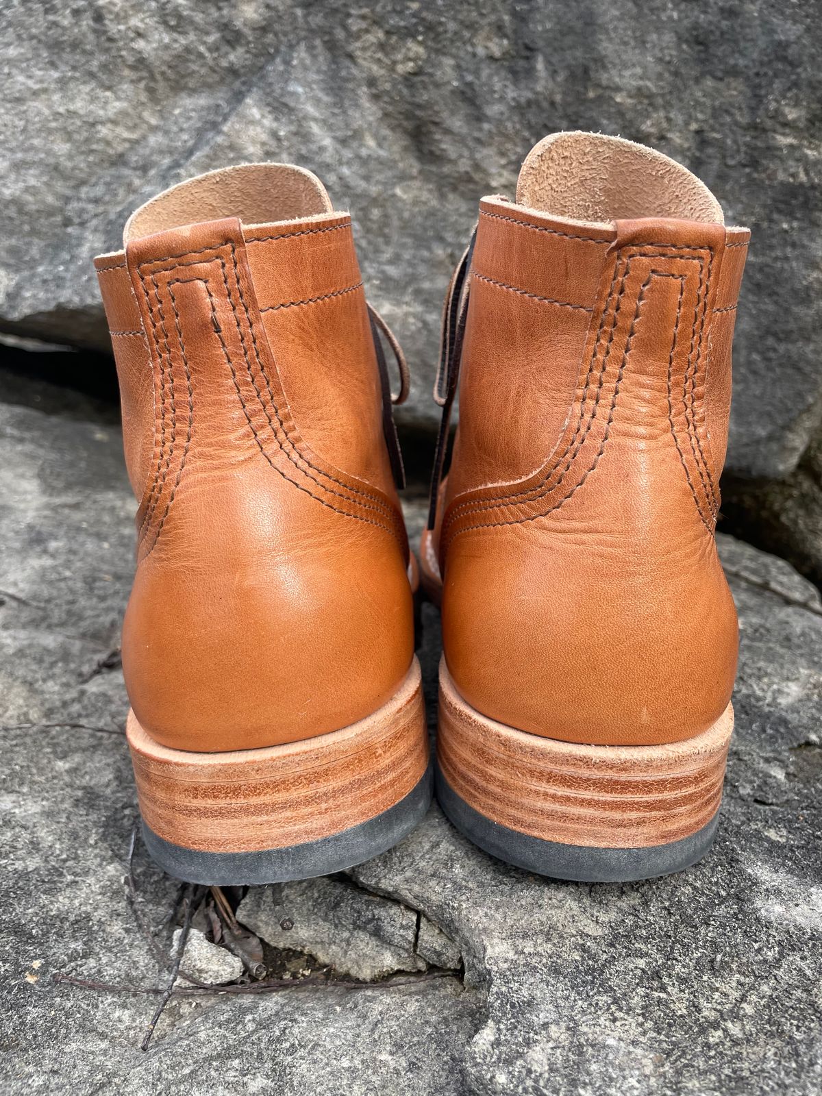 Photo by GTOby04 on March 1, 2026 of the Nicks Ivan Boot in Horween Light Natural Dublin.