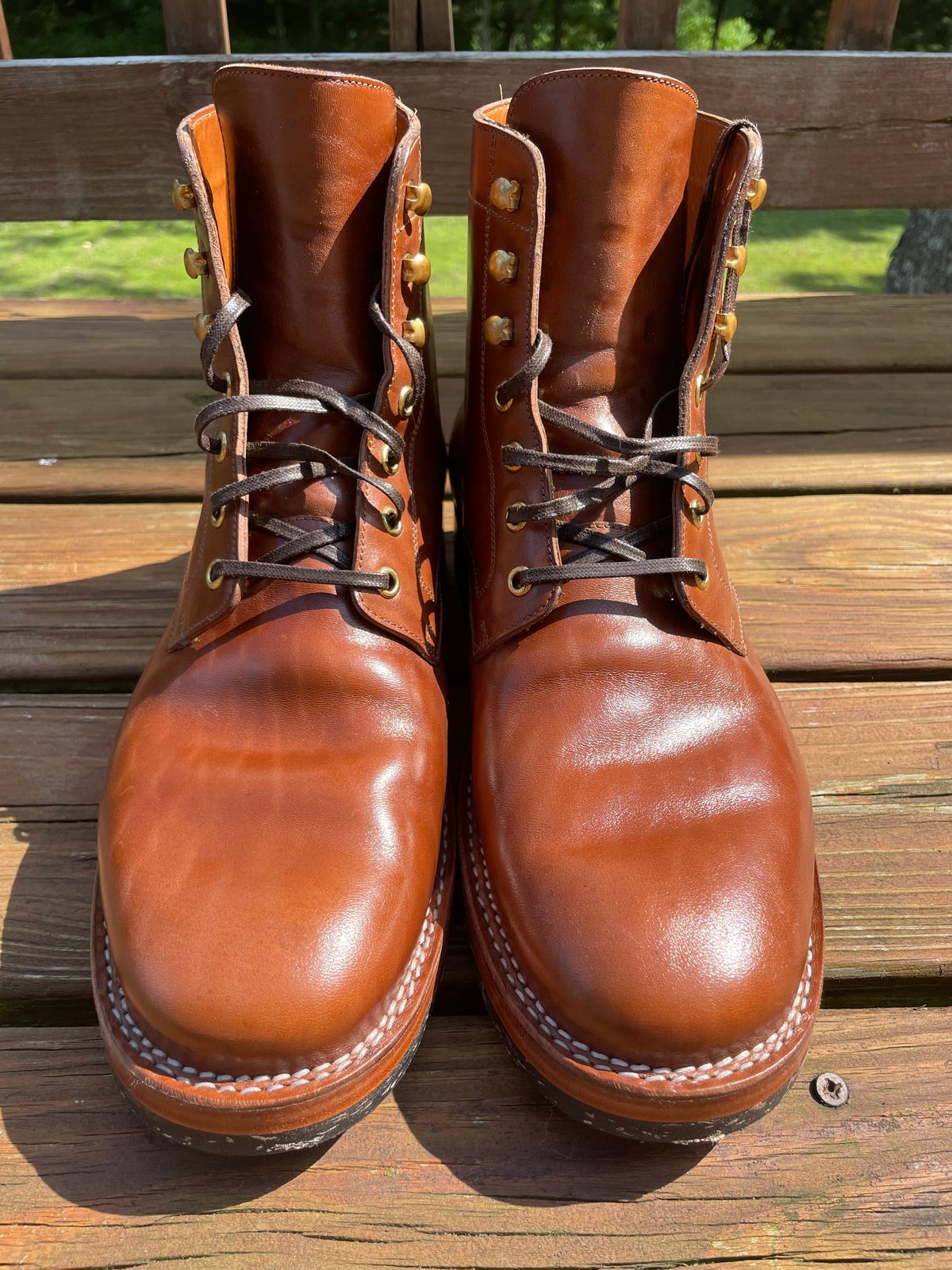 Photo by GTOby04 on June 24, 2025 of the Blkbrd Shoemaker Rudiger-Z in Maryam Toscanello Horserump.