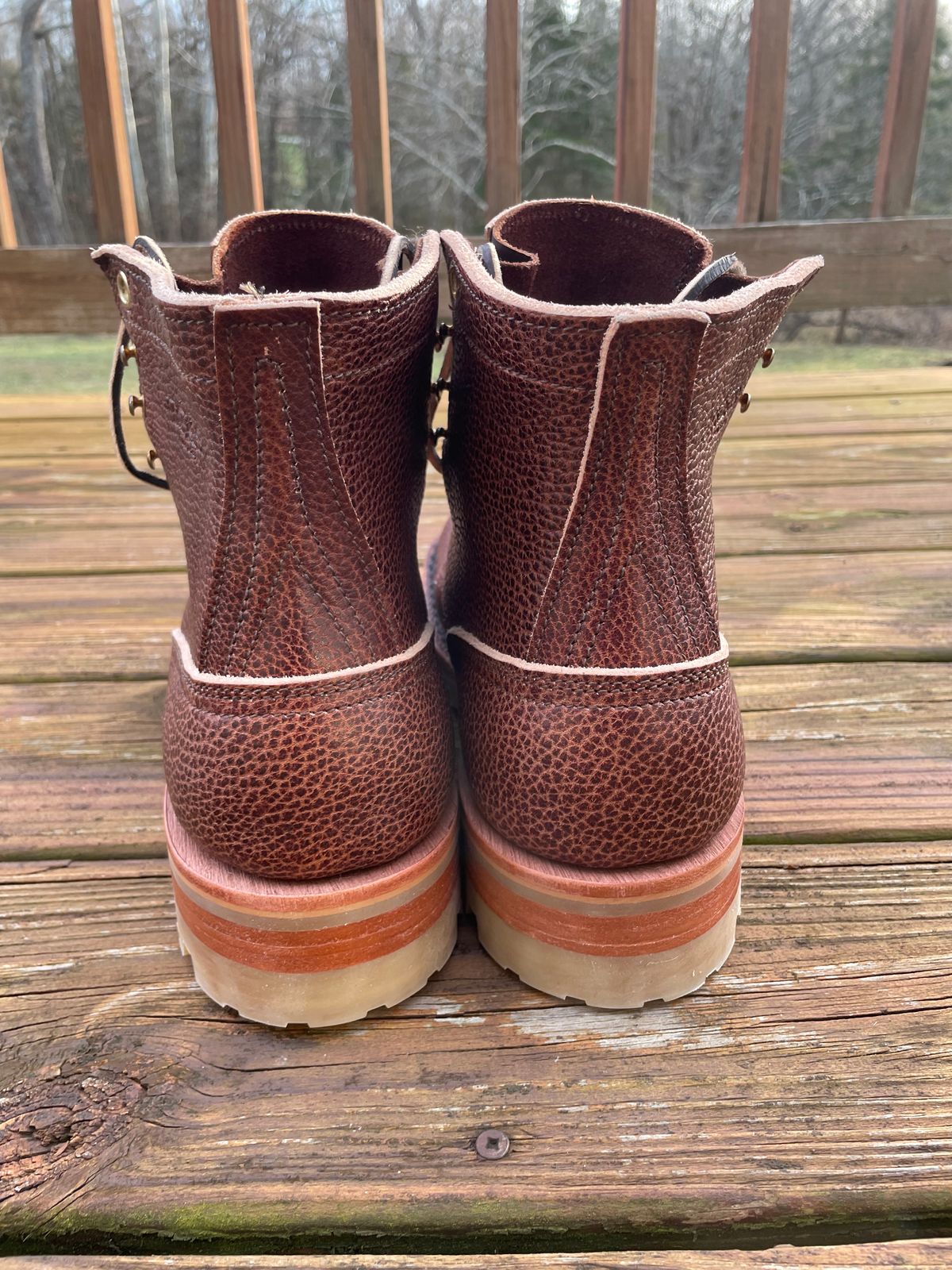 Photo by GTOby04 on December 20, 2025 of the Nicks BuilderPro HD in Bourbon Bullhide.