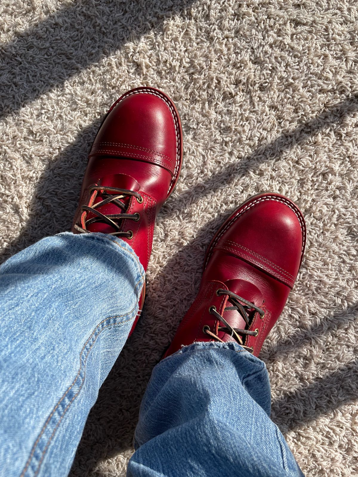 Photo by GTOby04 on November 23, 2025 of the Nicks MTO in Wickett & Craig Crimson Double Stuffed.