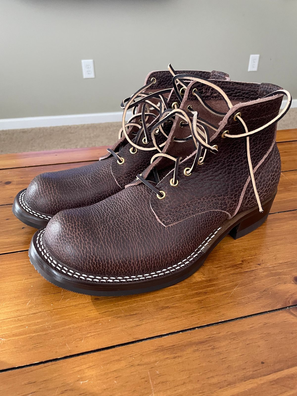 Photo by GTOby04 on February 5, 2026 of the Nicks Ivan Boot in Walnut Bullhide.