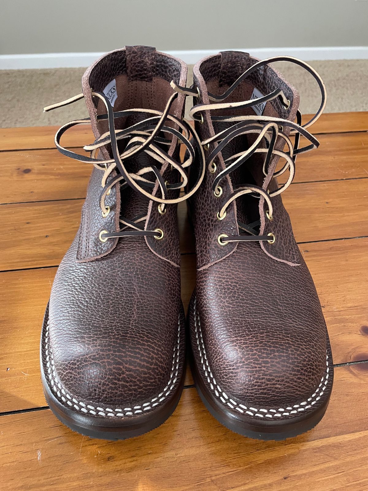 Photo by GTOby04 on February 5, 2026 of the Nicks Ivan Boot in Walnut Bullhide.