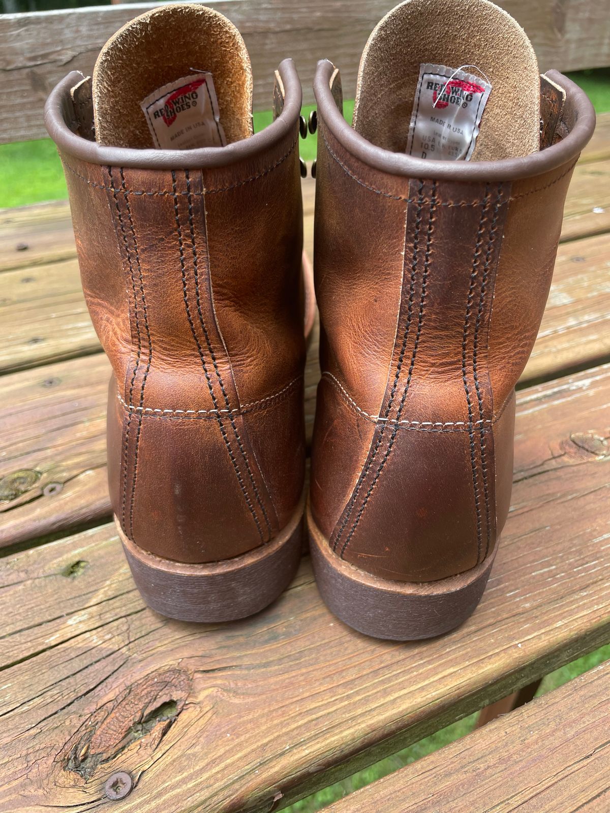 Photo by GTOby04 on June 22, 2025 of the Red Wing Blacksmith in S.B. Foot Copper Rough and Tough.