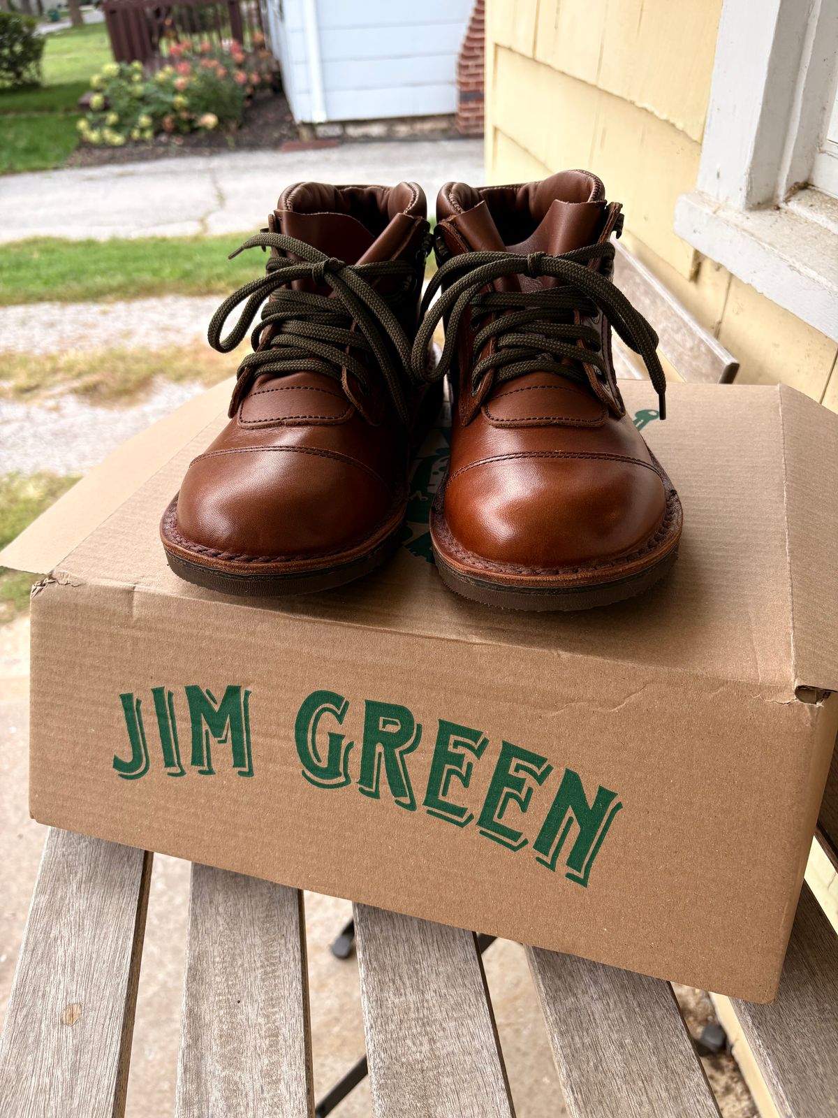 Photo by scottyp93 on October 1, 2025 of the Jim Green African Ranger in Natural Veg Tan.