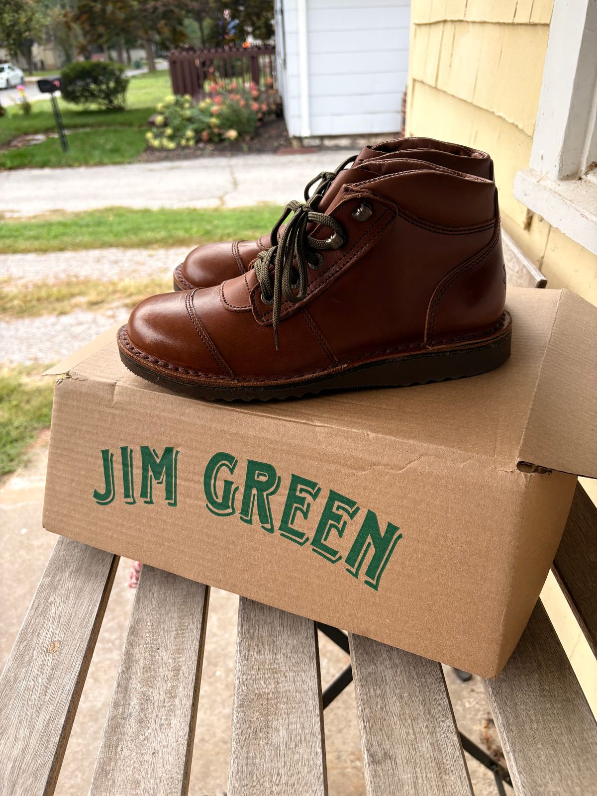 Photo by scottyp93 on October 1, 2025 of the Jim Green African Ranger in Natural Veg Tan.