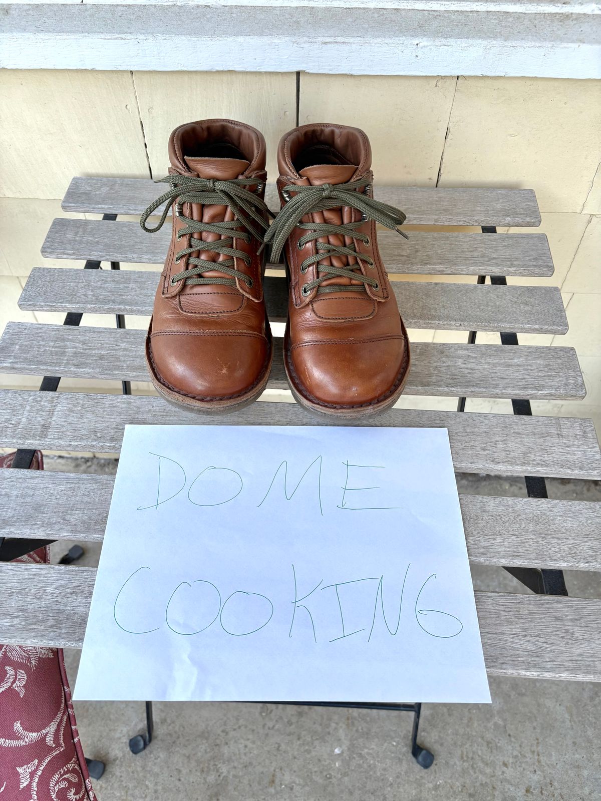 Photo by scottyp93 on November 3, 2025 of the Jim Green African Ranger in Natural Veg Tan.