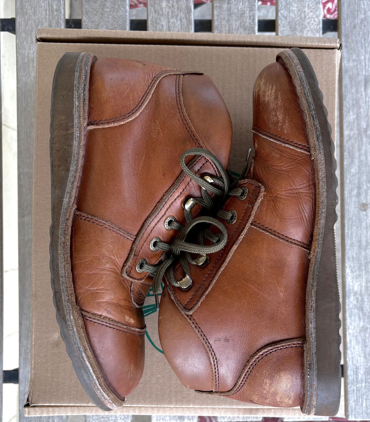 Photo by scottyp93 on April 2, 2026 of the Jim Green African Ranger in Natural Veg Tan.