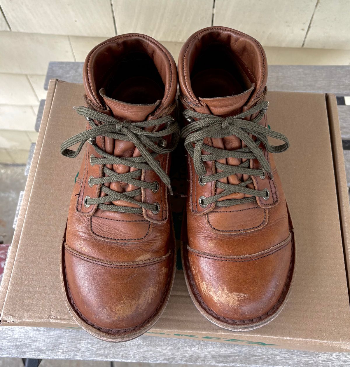 Photo by scottyp93 on April 2, 2026 of the Jim Green African Ranger in Natural Veg Tan.