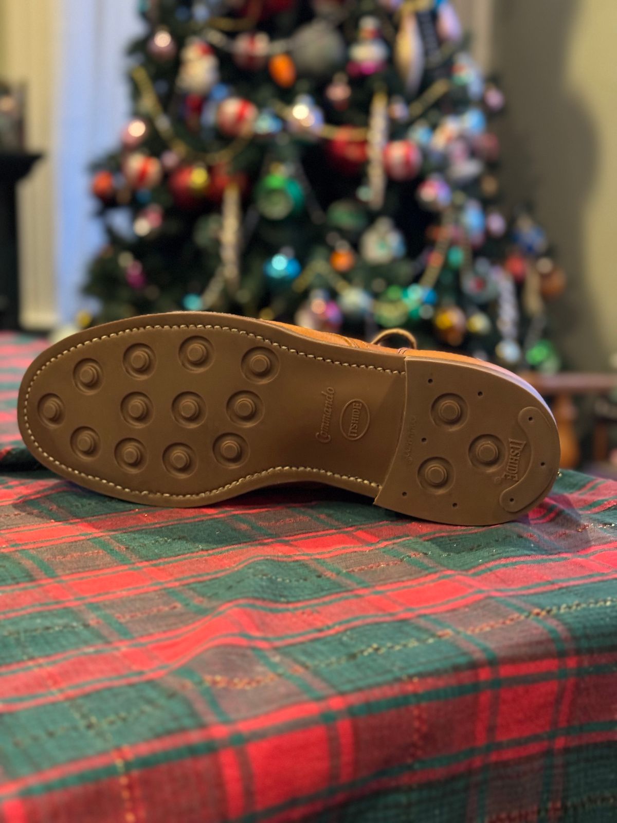 Photo by dmtr on December 31, 2025 of the Viberg Service Boot BCT in Tochigi Natural Cowhide.