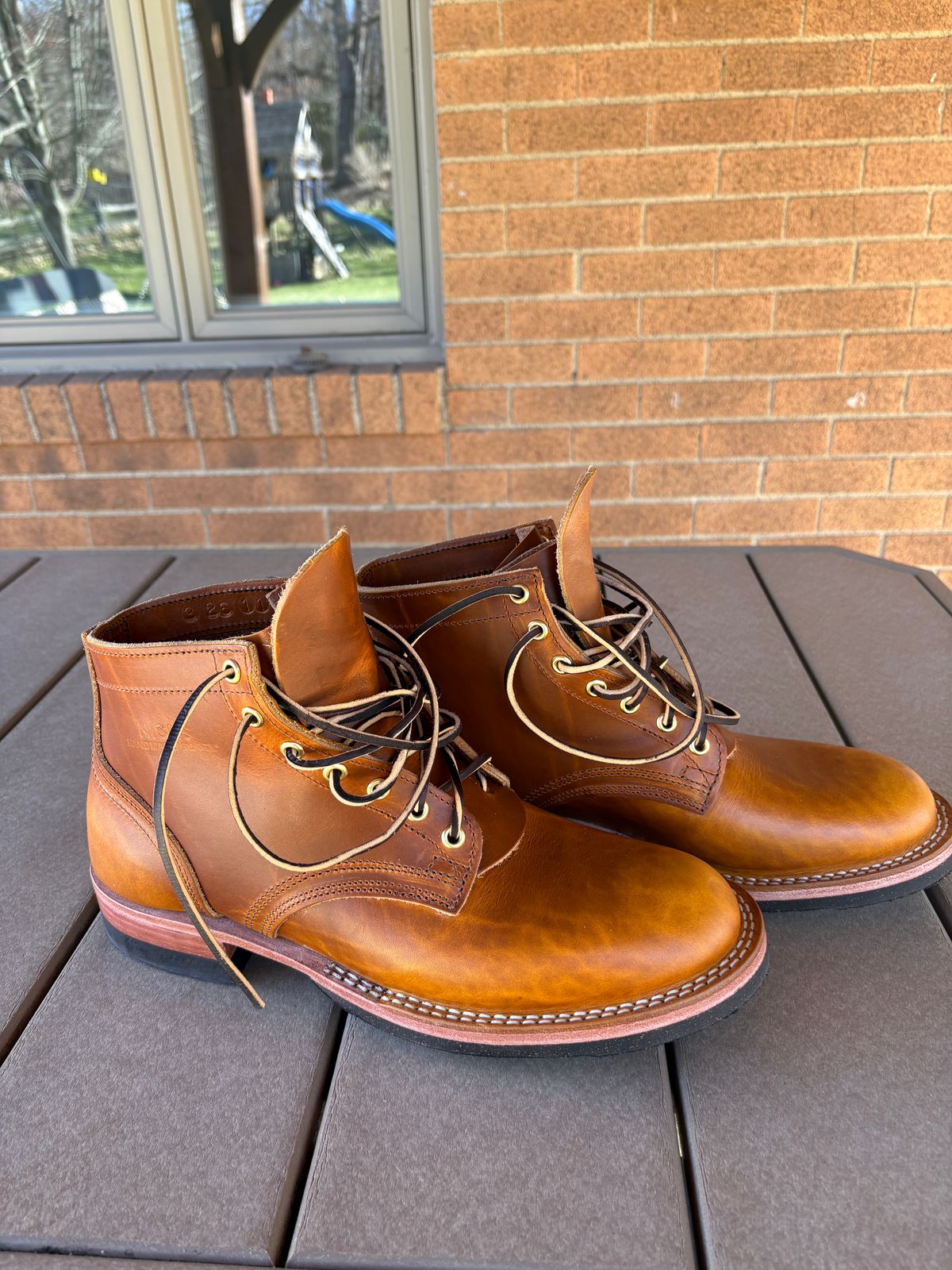 Photo by kablamb11 on March 9, 2026 of the Nicks LL64 in Wickett & Craig Double Stuffed Mojave.