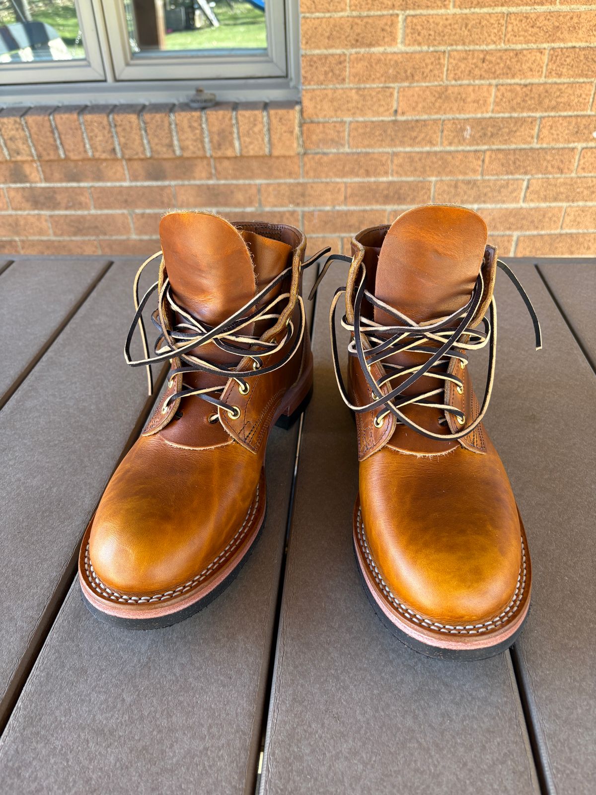 Photo by kablamb11 on March 9, 2026 of the Nicks LL64 in Wickett & Craig Double Stuffed Mojave.