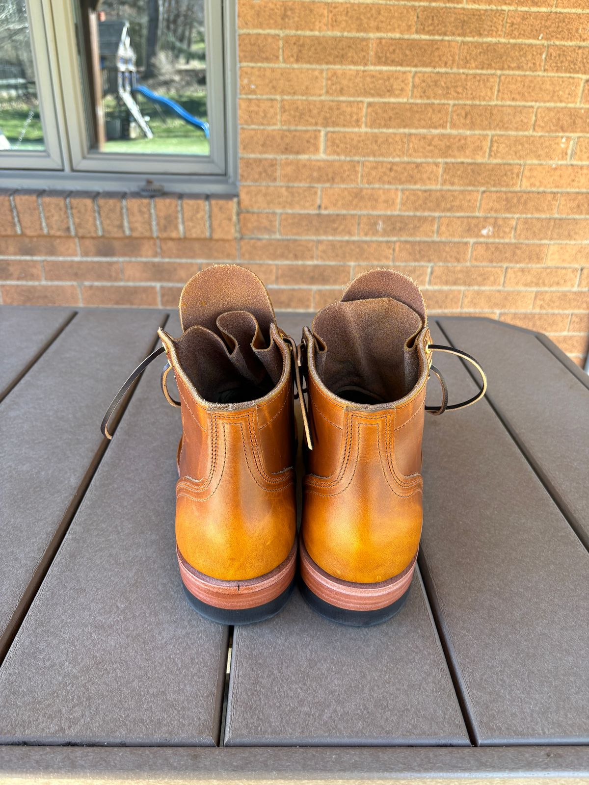 Photo by kablamb11 on March 9, 2026 of the Nicks LL64 in Wickett & Craig Double Stuffed Mojave.