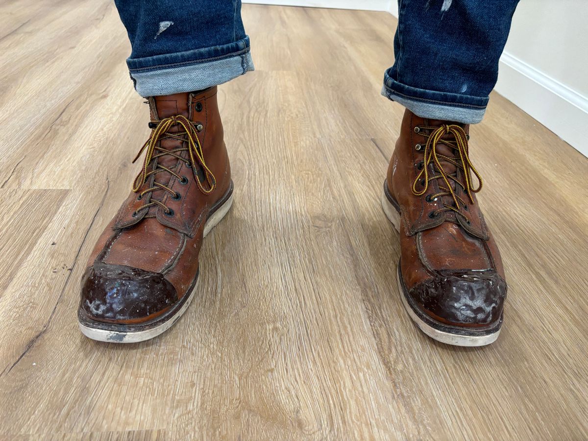 Photo by buddy1997 on October 24, 2025 of the Red Wing 10875 in S.B. Foot Oro-Iginal.