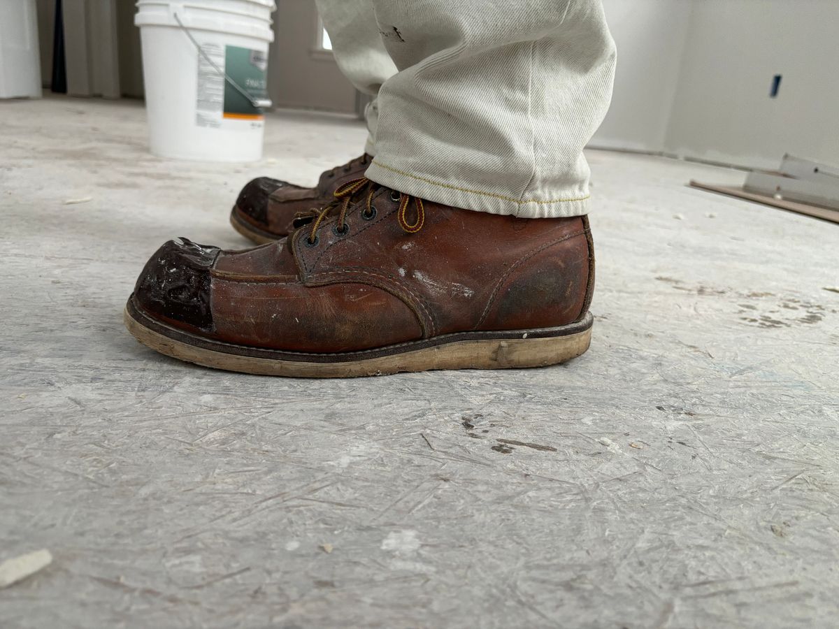 Photo by buddy1997 on February 3, 2026 of the Red Wing 6-Inch Classic Moc in S.B. Foot Oro-Iginal.