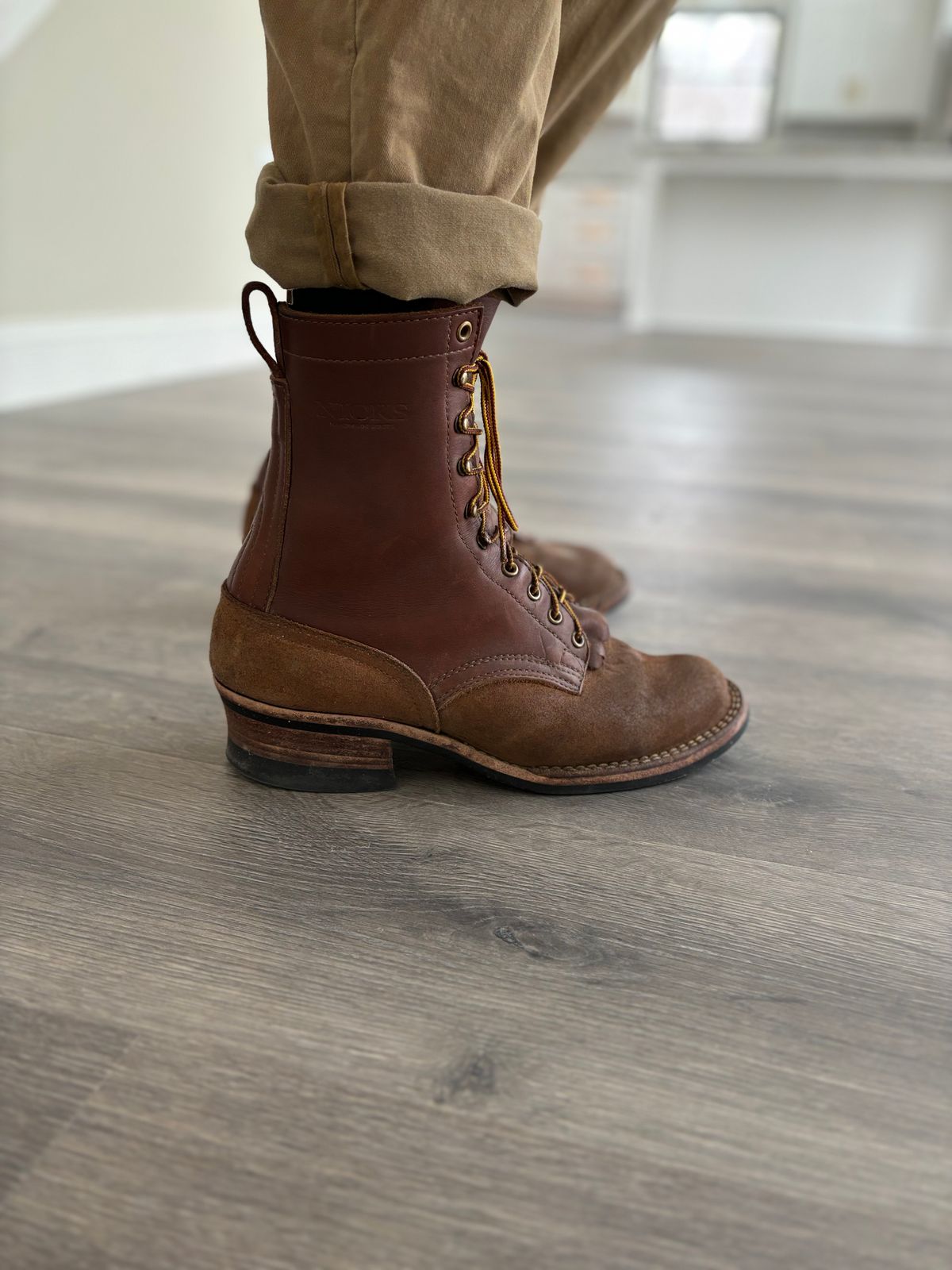 Photo by buddy1997 on January 6, 2026 of the Nicks Ranger in Seidel 1964 Brown Roughout.