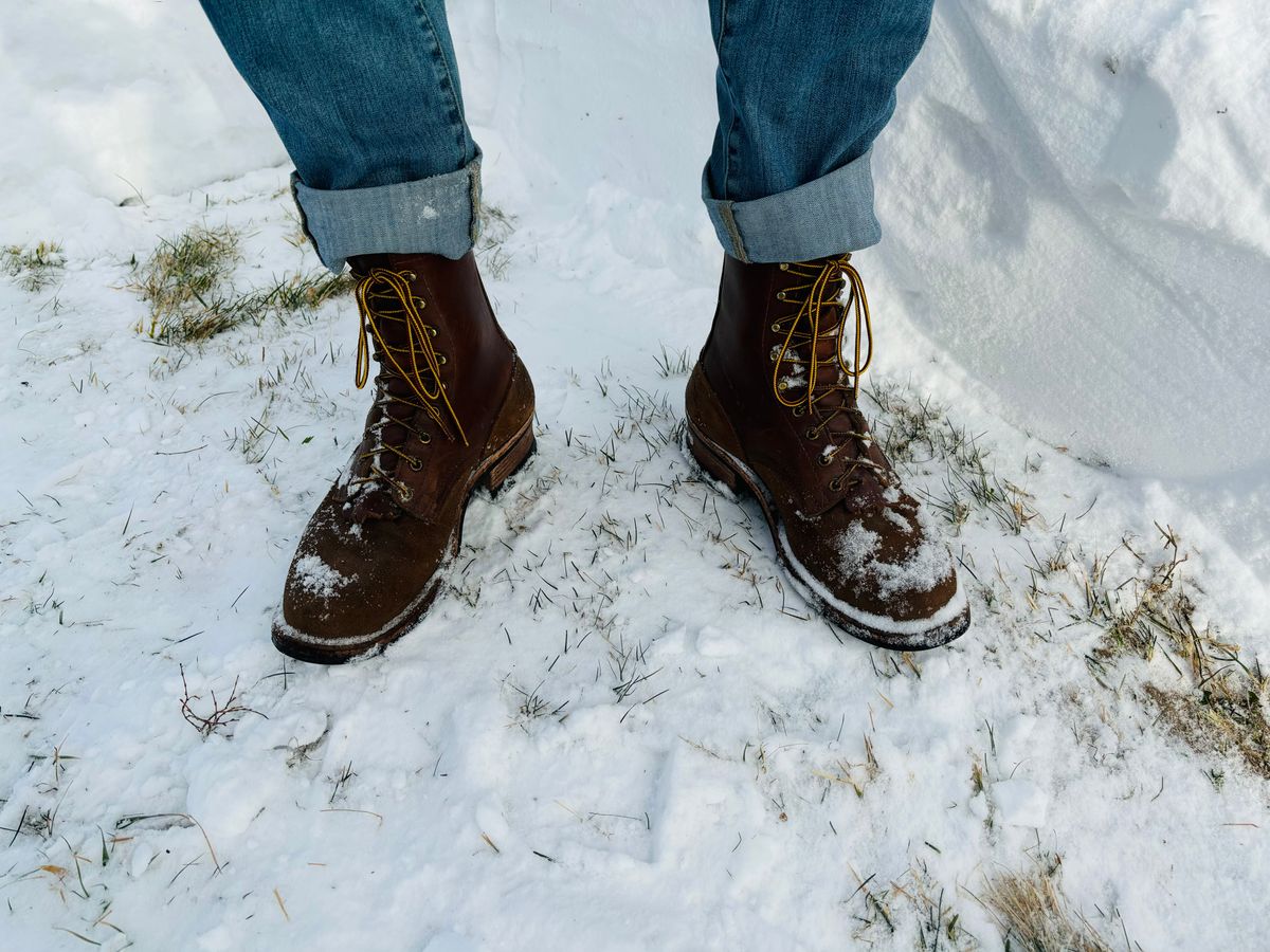 Photo by buddy1997 on January 26, 2026 of the Nicks Ranger in Seidel 1964 Brown Roughout & Seidel 1964 Brown.