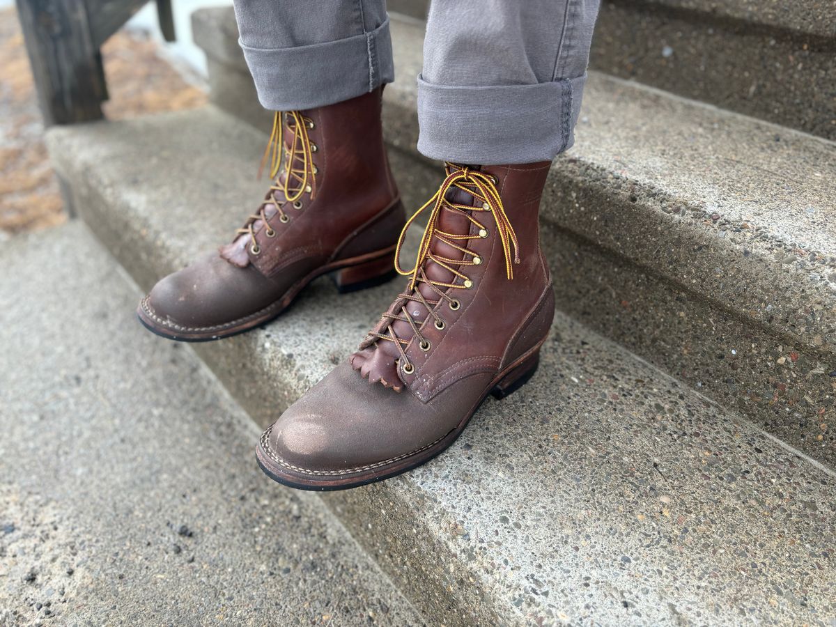 Photo by buddy1997 on February 16, 2026 of the Nicks Ranger in Seidel 1964 Brown Roughout & Seidel 1964 Brown.