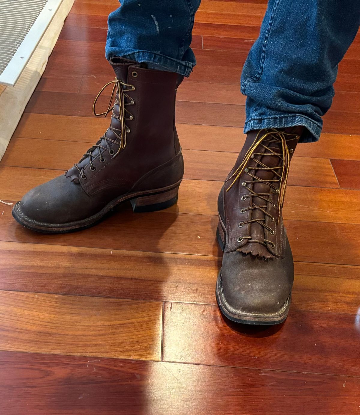 Photo by buddy1997 on February 24, 2026 of the Nicks Ranger in Seidel 1964 Brown Roughout & Seidel 1964 Brown.