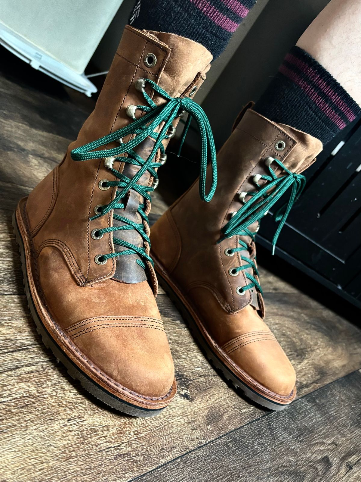 Photo by buddy1997 on February 18, 2026 of the Jim Green Barefoot African Trooper in Fudge Crazy Horse.