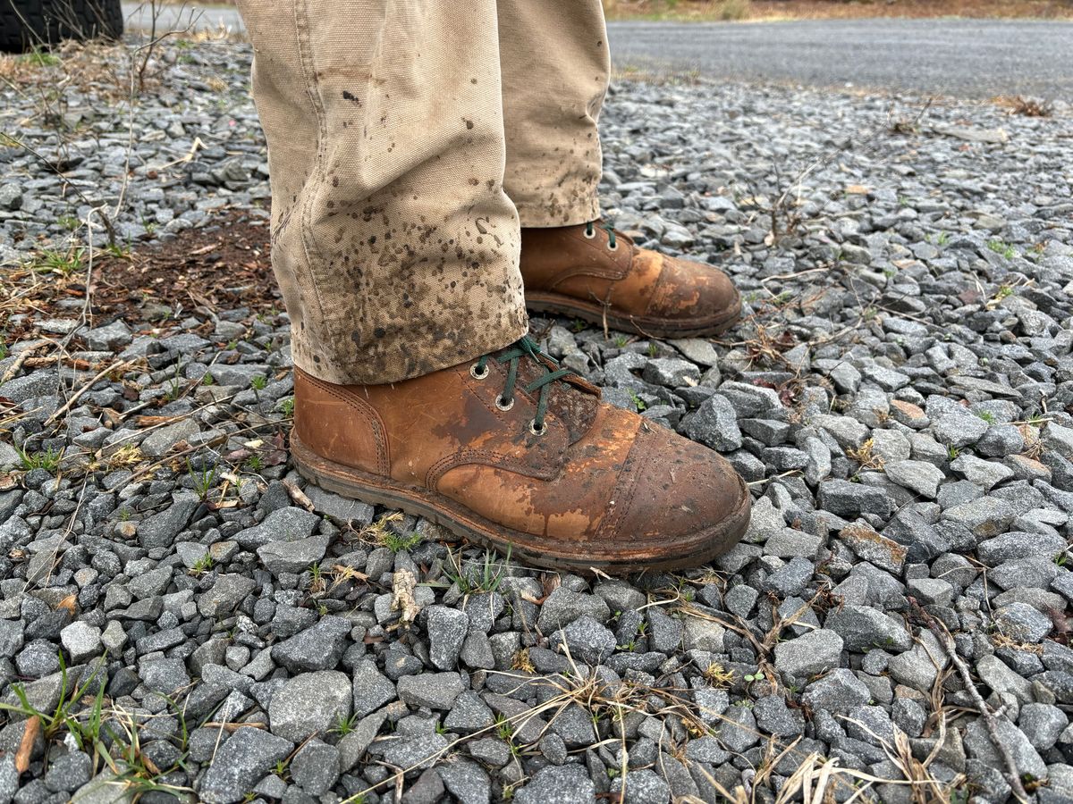 Photo by averagebootguy on April 2, 2026 of the Jim Green Barefoot African Trooper in Fudge Crazy Horse.