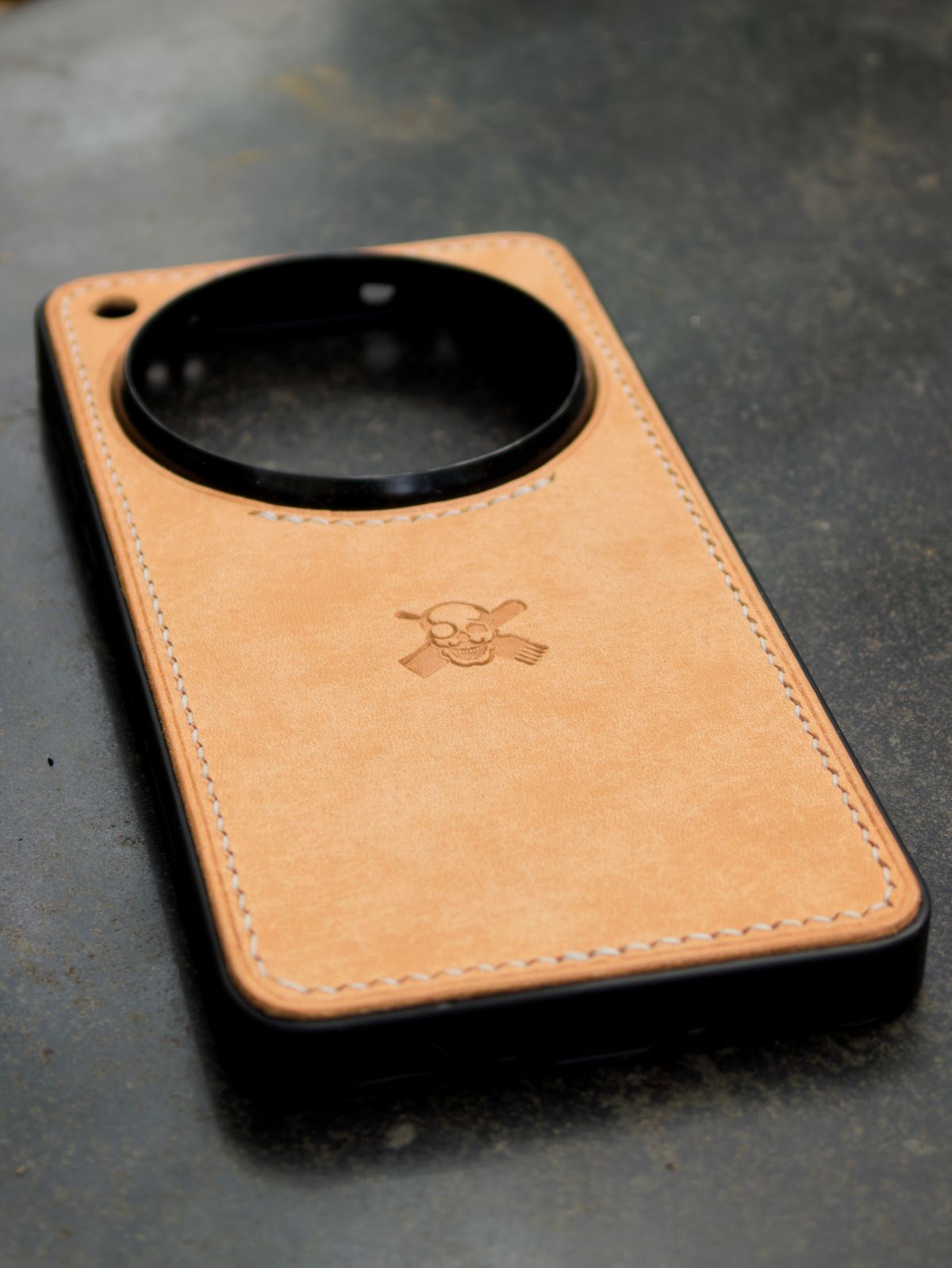 Photo by JollyGoods on October 1, 2025 of the Self-Made Phone Case in Badalassi Carlo Bone Pueblo.
