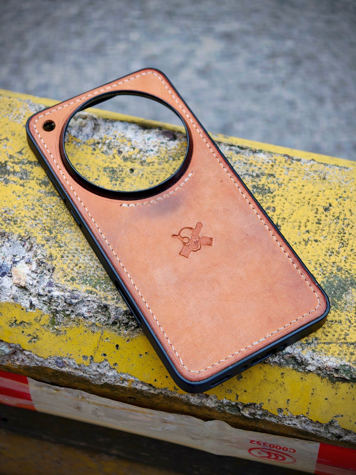 Photo by JollyGoods on November 3, 2025 of the Self-Made Phone Case in Badalassi Carlo Bone Pueblo.