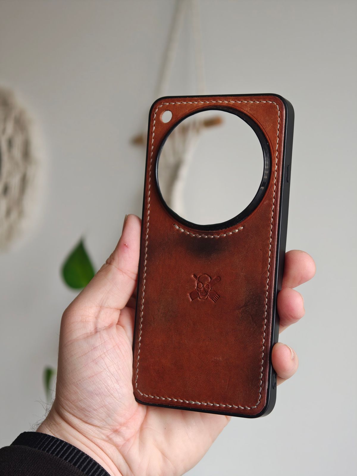 Photo by JollyGoods on February 4, 2026 of the Self-Made Phone Case in Badalassi Carlo Bone Pueblo.